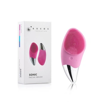 Очищающая щетка для лица Bucos Facial Cleansing Brush S1 Pastel Pink аккумуляторная силиконовая
