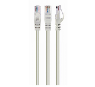 Патч-корд 15м UTP cat 6 CCA gray Cablexpert (PP6U-15M)