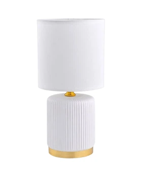 Настільна лампа Zuma Line HS8720-WH Ceri E14 1x40W IP20 біла