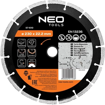Tarcza diamentowa Neo Tools 230 x 22.2 mm (5906692011438)