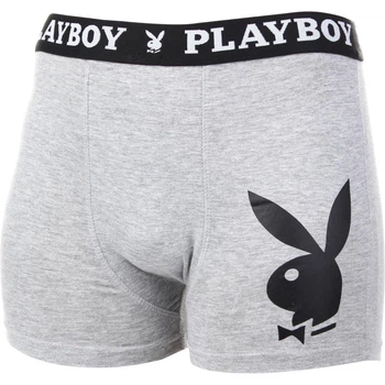 Труси (боксерки) Playboy ANNYA PLAYBOY BOXERSHORT сірі S ANNYA-0203