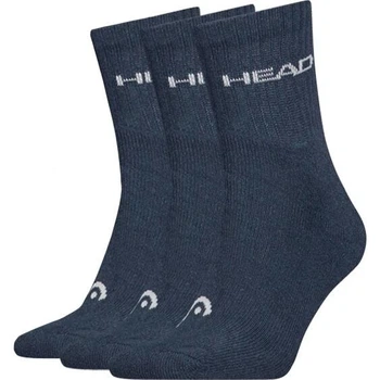 Шкарпетки Head ELEMENTS ALL SPORTS SHORT CREW 3P темно-сині (3 пари) 43-46 701229009-003