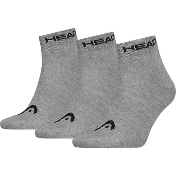 Носки Head ELEMENTS ALL SPORTS QUARTER 3P серые (3 пары) 43-46 701229010-004
