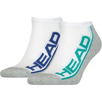 Носки Head PERFORMANCE SNEAKER 2P UNISEX бело-серые (2 пары) 43-46 791018001-003