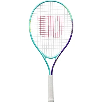 Ракетка для тенниса детская Wilson INTRIGUE JR 25 бирюзово-фиолетово-желтая WR180310