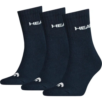 Носки Head SHORT CREW 3P UNISEX темно-синие (3 пары) 35-38 701213457-321