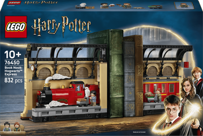 Zestaw klocków LEGO Harry Potter Book Nook: Ekspres do Hogwartu 832 elementy (76450) 