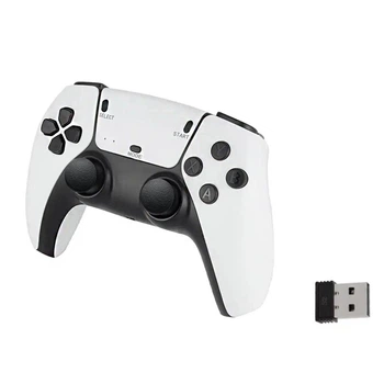 Джойстик безпровідний 2.4G Wirelass Controller Gamepad / Один геймпад Чорно-білий