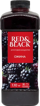 Фруктовий концентрат Red&Black Ожина 1.1 кг (4823113305086)