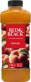 Фруктовий концентрат Red&Black Персик 1.15 кг (4823113305031)