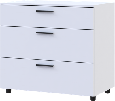 Комод Doros Торн Білий 3Ш 90х51.6х80 (41510157)