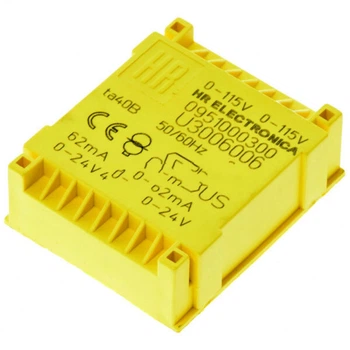 Трансформатор сетевой (50 Гц) U3006006 (2x24V/2x62mA, 3VA) - 574766