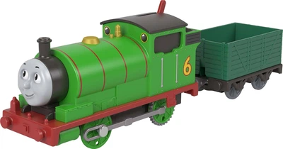 Моторизированный паровозик Перси Томас и Друзья Thomas & Friends Motorized Classic Percy Battery-Powered Engine Fisher-Price (JGF94)