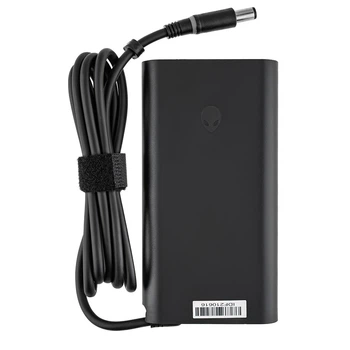 Блок живлення для ноутбука DELL 240W (19.5V, 12.3A) — конектор 7.4×5.0 PIN, чорний, овальний корпус