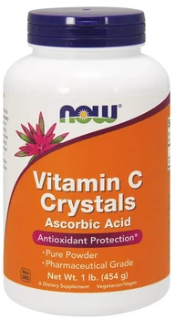 Вітамін C Now Foods Vitamin C Crystals у порошку 454 г (733739007919)