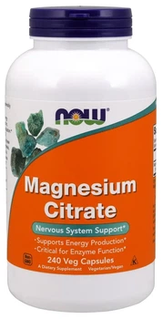 Магній Now Foods Magnesium Citrate 240 капсул (733739012968)