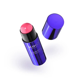 Румяна для лица крем-стик с эффектом сияния Kiko Milano Lumiverse Glowmelt Blush 03 Rosy Quartz