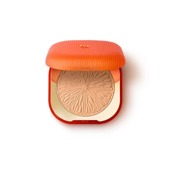 Пудрое тональное основание для лица Kiko Juicy Fizz Summerproof Powder Foundation SPF50, устойчивое к жаре и воде 06 Caramel