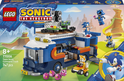 Конструктор LEGO Sonic the Hedgehog Сонік та машина спеціального призначення 747 деталей (77006)