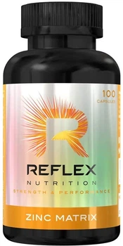 Kompleks witaminowo-mineralny Reflex Nutrition Cynk Matrix 100 kapsułek (5033579087788)