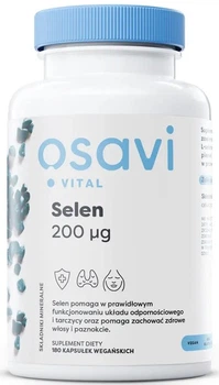 Selen Osavi Selen 200 μg 180 kapsułek (5904139921029)