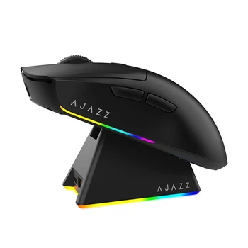 Бездротова ігрова мишка AJAZZ AJ139 V2 MC / PAW3311 / 2.4G / Bluetooth / USB Type-C / Black / Чорний