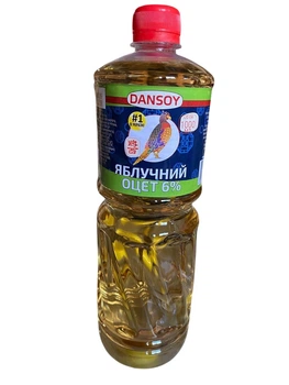 Оцет Яблучний 6% Dansoy 1л.