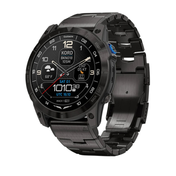 Смарт-часы Garmin D2 Mach 1 Pro with Vented Titanium Bracelet (010-02804-80/81)