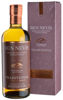 Виски Ben Nevis Traditional Peated Malt Односолодовый 0.7 л 46% в подарочной упаковке (5026673000616)