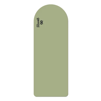 Килимок для йоги та фітнесу Gemini каучуковый, противоскользящий, 183×68×0,5 см, Зеленый, PUY-3900-16