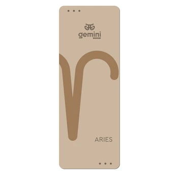 Килимок для йоги каучуковий поліуретан Pro Zodiac ARIES Gemini Sport Pro Овен 183см*68см*5мм PUY-4900-1