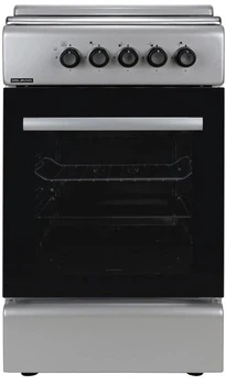 Плита газовая Milano ML55G1/07 Inox 50×50 см, газ-контроль, духовка 46 л, 4 конфорки