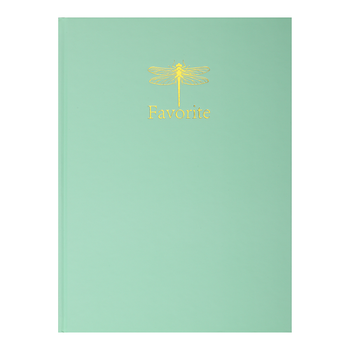 Книга канцелярская FAVOURITE, PASTE А4,96 листов клетка,твердая ламинированая обложка BM.2400-438