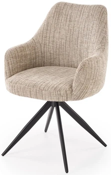 Krzesło do kuchni i salonu Halmar K564 obrotowe Beżowe (V-CH-K/564-KR-BEŻOWY) (5905248136373)