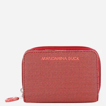 Portfel damski na karty Mandarina Duck P10QMPN8-A82 Koralowy (800070357819)