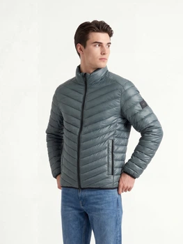 Куртка демісезонна чоловіча Tom Tailor 1046221-21951 S Washed Jasper Green (4068128657809)