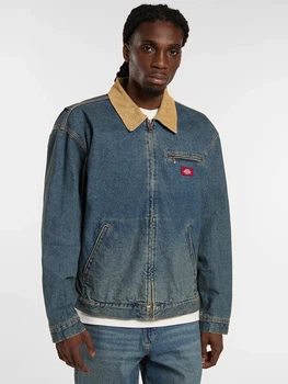 Kurtka jeansowa męska Dickies DK0A88EGL231 L Niebieska (800070354560)