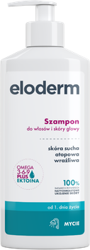 Szampon do włosów Eloderm do wrażliwej skóry głowy 300 ml (5903060631267)
