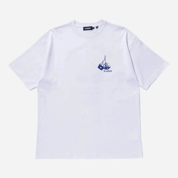Футболка бавовняна довга чоловіча XLARGE 201251011014S-0 S Біла (800070340549)