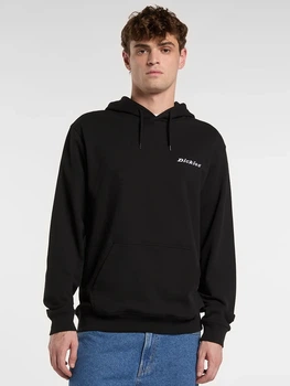 Bluza męska z kapturem kangurka Dickies DK0A889XBLK1 S Czarna (800070354543)