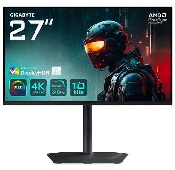 Монитор 27" Gigabyte MO27U2 QD-OLED UHD OLED 240Hz (MO27U2)