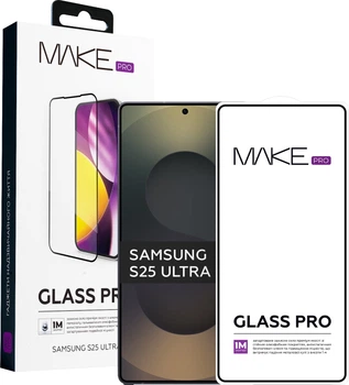 Защитное стекло MAKE Pro для смартфона Samsung Galaxy S25 Ultra (MGP-SS25U)