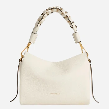 Torebka crossbody damska skórzana Coccinelle E1M50580101-685 Biała (800070354163)
