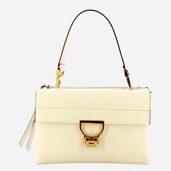 Torebka crossbody damska skórzana Coccinelle E1MD5120801-N17 Mleczna (800070354165)