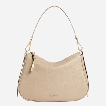Torebka crossbody damska skórzana Coccinelle E1U45130201-N64 Beżowa (800070354200)