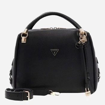 Torebka crossbody damska duża Guess HWBG9918060-BLA Czarna (800070352382)