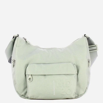 Torebka na ramię damska materiałowa Mandarina Duck P10QMT56-24N Perłowa (800070357812)