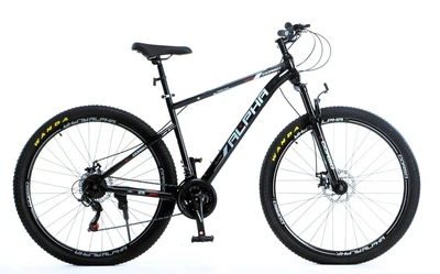 Велосипед спортивний 29" Corso ALPHA LF-119 Shimano 19" 21 швидкість Чорний (187714)
