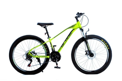 Велосипед Спортивний 26 дюймів Corso BLADE BL-737 обладнання Shimano алюмінієва рама 13 дюймів 21 швидкість. Yellow and Black (188402)
