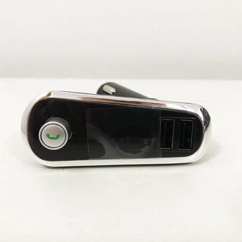 FM Трансмиттер в машину SmartUS G11 BT ФМ модулятор автомобильный. Цвет: серебро